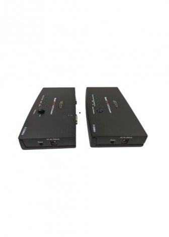 Belkin F1D084 | OmniView CAT5 KVM Extender 1 Computer(s) 1 Local User(s) 1 Remote User(s) 1 x mini-DIN (PS/2) Keyboard 1 x mini-DIN (PS/2) Mouse 1 x