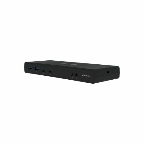 Visiontek 901250 | VT4500 USB / USB-C Dual Monitor 4K Docking Station with 60W Power Delivery