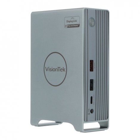 Visiontek 901499 | VT7100 Triple Display 4K USB-C Docking Station with 100-Watts Power Delivery