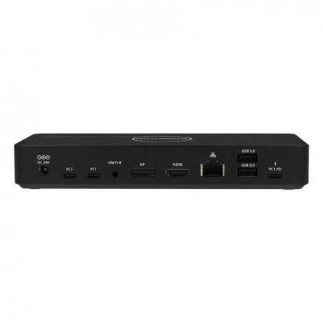 Visiontek 901532 | VT2900 USB-C Dual System KVM Docking Station with 100W Power Delivery
