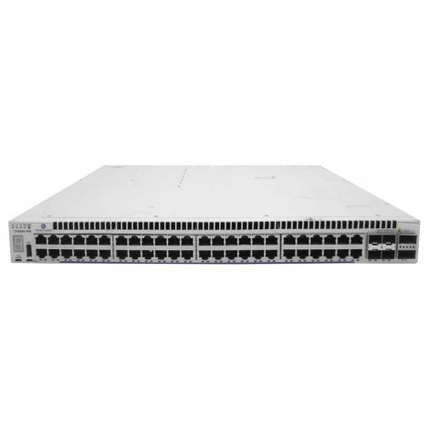 Alcatel-Lucent OS6860E-P48-US | 48 x Ports 10/100/1000Base-T RJ-45 (44 x PoE+ 4 x 60W PoE) 4 x Ports 1/10Gb SFP+ L3 Switch