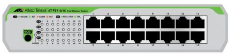 Allied Telesis AT-FS710/16-50 | 16-Port Ethernet Switch