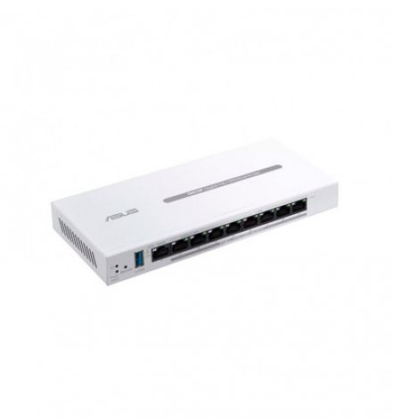 ASUS EBG19P | 6 x Ports PoE+ 1000Base-T LAN + 2 x Ports PoE+ WAN/LAN + 1 x Port WAN Gigabit Ethernet VPN Wired Router