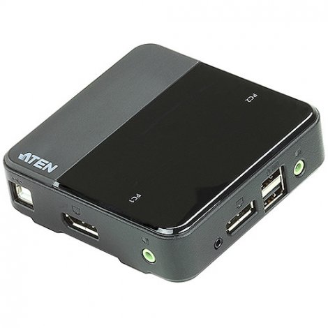 Aten CS782DP | 2-Port USB DisplayPort / Audio KVM Switch