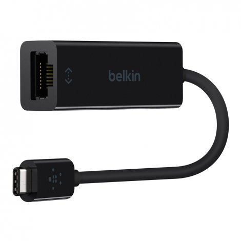 Belkin B2B145-BLK | USB-C to Gigabit Ethernet Adapter Black