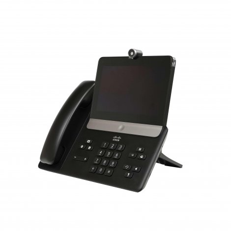 Cisco CP-8875-K9-RF | Webex 8875 2 x Ports RJ-45 PoE Corded Desktop Video Phone Carbon Black