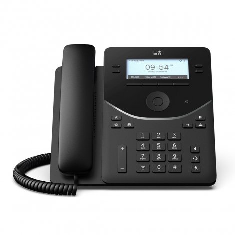 Cisco DP-9841-L-K9= | 9841 3.5-inch LCD 2 x Ports RJ-45 PoE Corded Desktop IP Phone First Light
