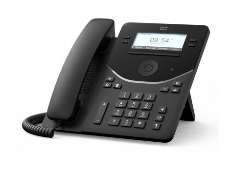 Cisco DP-9841NR-K9++= | 9841 3.5-inch LCD 2 x Ports RJ-45 PoE Corded Desktop IP Phone Carbon Black