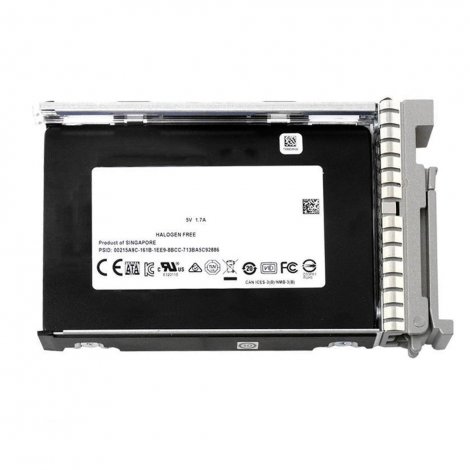 Cisco UCS-SD16TBM1X-EV | 1.6TB SATA 6GB/s Enterprise Value 2.5-inch Solid State Drive