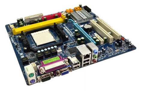 GigaByte GA-M61PME-S2P - AM2+/AM2 NVIDIA GeForce 6100 Micro ATX AMD System Board (Motherboard)