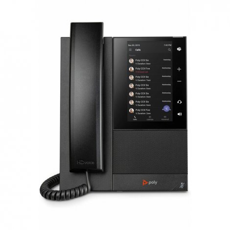 HP 849A5AA | Poly CCX 505 Business Media Phone for Microsoft Teams and PoE-enabled GSA/TAA