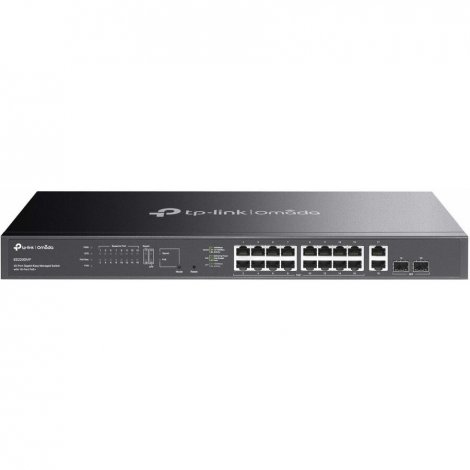 TP-Link ES220GMP | Omada 20-Port Gigabit Easy Managed Switch with 16-Port PoE+