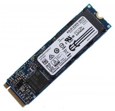 Toshiba THNSN51T02DU7 | XG3 Series 1TB Multi-Level Cell (MLC) PCIe 3.0 x4 NVMe M.2 2280 Solid State Drive