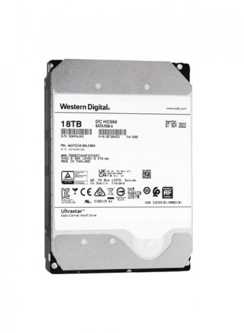 Western Digital WUH721818ALE604 | Ultrastar 18TB 7200RPM SATA 3.5-inch Internal Hard Drive