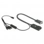 HP 373035-B21 | KVM CAT5 with Power Supply Interface Adapter
