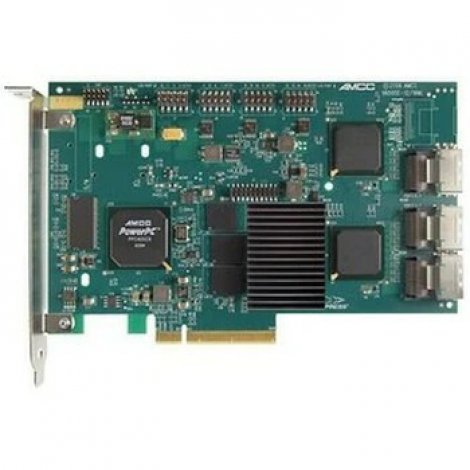 3Ware 9650SE-16ML | 256MB Cache 16-Port Multi-lane SATA 3Gbps PCI Express x8 Full Height RAID 0/1/5/6/10/50 Single Disk JBOD Controller Card