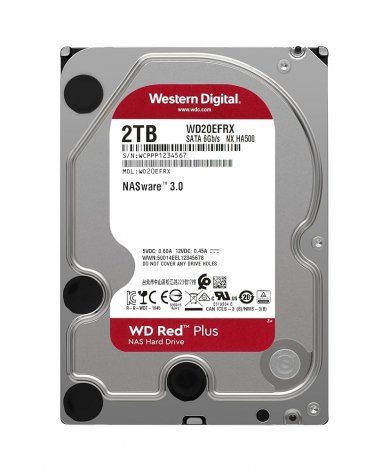 Western Digital WD20EFRX | 2TB 5400RPM SATA 6GB/s 3.5-inch Internal Hard Drive
