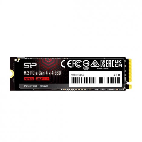 Silicon Power SP02KGBP44UD9005 | 2TB UD90 NVMe 4.0 Gen4 PCIe M.2 Solid State Drive (SSD)