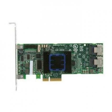 Adaptec 2270900-R-A1 | 4-Ports SATA / SAS 6Gbps PCI Express 2.0 x4 RAID 0/1/10/1E JBOD Plug-in Controller Card