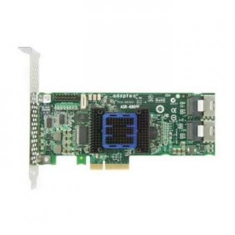 Adaptec AD6405ESGL | 4-Ports SATA/SAS PCI Express 2.0 x1 RAID Controller Card