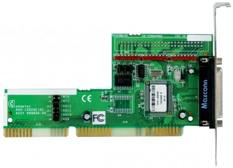 Adaptec AVA-1502AE | 16-Bit ISA 25-Pin SCSI Port Controller Card