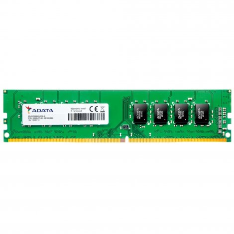 Adata AD4U2666J4G19-S | 4GB DDR4-2666MHz PC4-21300 Non-ECC Unbuffered CL19 288-Pins DIMM 1.2V Single Rank Memory Module