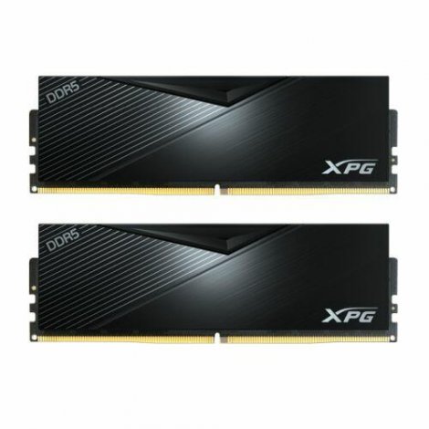 Adata AX5U5200C3816GDCLABK | Lancer 32GB Kit (2x16GB) DDR5-5200MHz PC5-41600 CL38 288-pins PMIC DIMM 1.25V ECC XMP 3.0 Memory Module