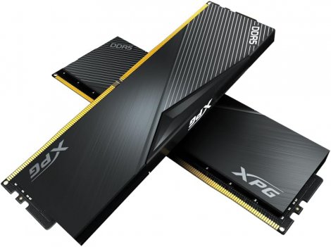 Adata AX5U5200C388G-DCLABK | XPG Lancer 16GB Kit (2x8GB) PC41600 DDR5-5200MHz ECC CL38 1.25V XMP 3.0 PMIC DIMM Memory Module