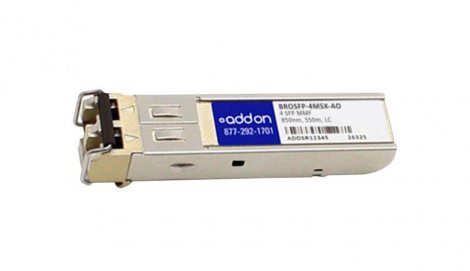 AddOn BROSFP4MSXAO | 2Gbps 4GBase-SW Multi-mode Fiber 550m 850nm LC Connector SFP Transceiver Module