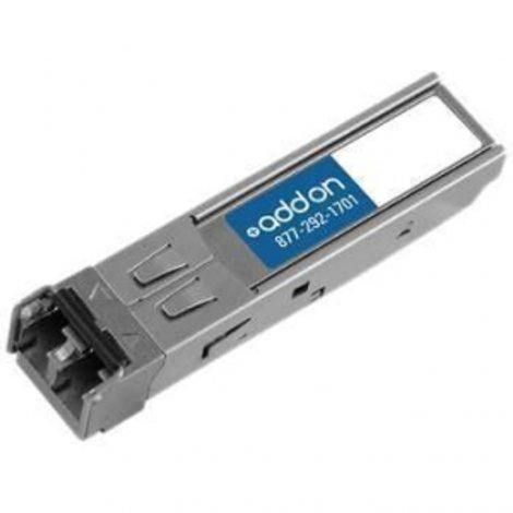 AddOn EX-SFP-FE20KT15R13AO | 100Mbps 100Base-BX-D Single-mode Fiber 20km 1550nmTX/1310nmRX LC Connector SFP Transceiver Module