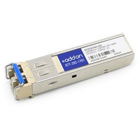 AddOn NTK591NH-AO | 1Gb/s 1000Base-CWDM Single-Mode Fiber 1510nm 120km LC Connector SFP Transceiver Module