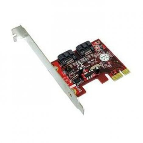Addonics AD2SA6GPX1 | 2-port SATA PCI Express 2.0 x1 Controller 2 x 7-pin Serial ATA/600 Serial ATA Internal PCI Express 2.0 x1