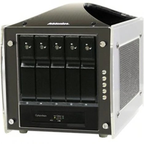 Addonics CRT5SNHEU3 | Cipher RAID Tower DAS Array 5 x HDD Supported 5 x HDD Installed 5 x SSD Supported