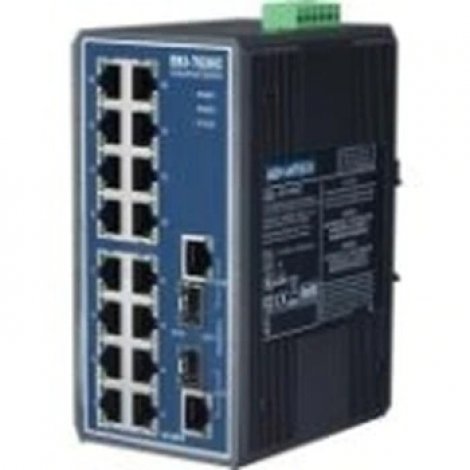 Advantech EKI-7626C-AE | 16+2G Combo Port Gigabit Unmanaged Industrial Ethernet Switch