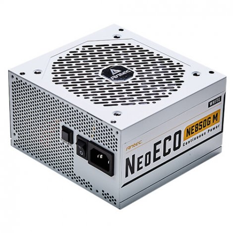 Antec NE850GMWHITE | NeoECO Gold 850W 80+ Full Modular Power Supply