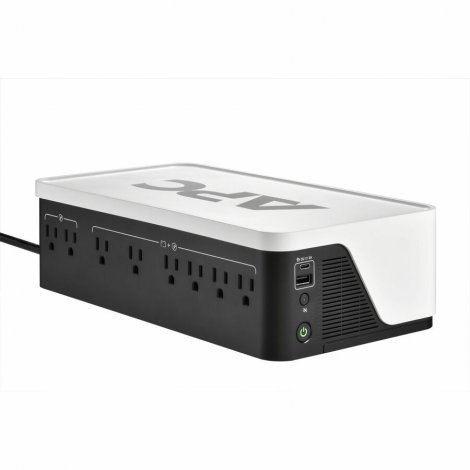 APC BE900G3 | BackUPS 900VA 6 x NEMA 515R 2 x NEMA 515R Surge 6 x Battery/Surge Outlet Floor/Wall Mountable UPS