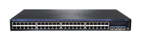 Apple EX2200-48P-4G-C3 | EX2200 Series 48-Ports PoE+ 1000Base-T + 4 x SFP Uplink Ports L3 Managed 1U R-M Gigabit Ethernet Network Switch