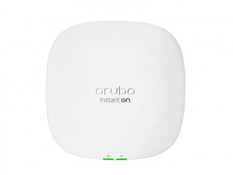 Aruba R9B33A | Networking Instant On AP25 Wi-Fi 6 IEEE 802.11ax Dual-Band Indoor Access Point Bundle with PSU