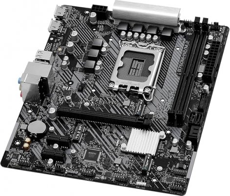 Asrock 90-MXBN00-A0UAYZ | B760M-H/M.2 Socket LGA1700 Intel B760 Chipset Micro-ATX System Board (Motherboard)