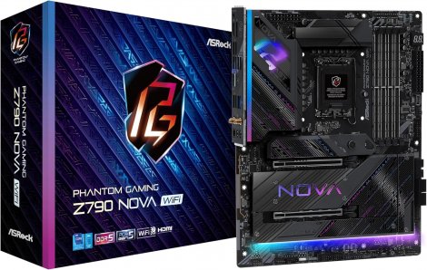 Asrock Z790 NOVA WIFI | Socket LGA 1700Intel Z790 Chipset SATA 6Gb/s ATX System Board (Motherboard)