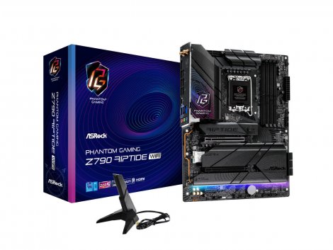 Asrock Z790 RIPTIDE WIFI | Socket LGA 1700 Intel Z790 Chipset SATA 6Gb/s ATX System Board (Motherboard)
