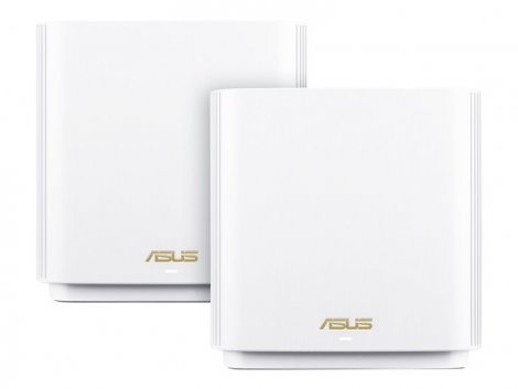 Asus 90IG0590-MA1G4V | ZenWiFi AX (XT8) upto 5500 sq.ft mesh GigE 2.5 GigE 802.11a/b/g/n/ac/ax Tri-Band desktop (2 routers) Wi-Fi system
