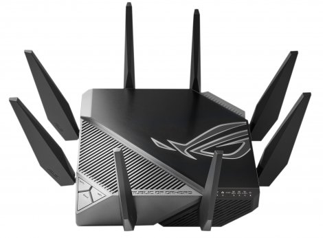 Asus 90IG06E0-MO1R00 | IEEE 802.11ax 4804Mbit/s 2.4GHz/5GHz 5-Ports 10/100/1000Base-T Gigabit Ethernet RJ-45 LAN 8 External Antennas Wireless Routers