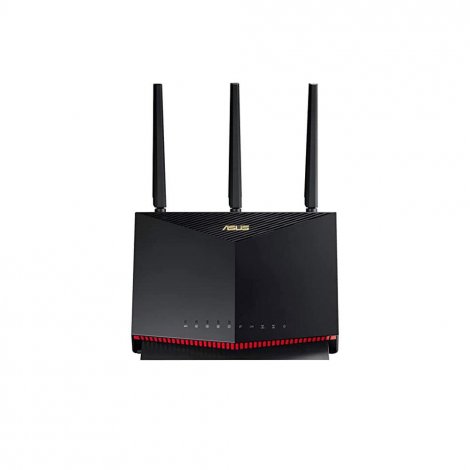 Asus 90IG07N0-MU2B00 | IEEE 802.11ax 4804Mbit/s 2.4GHz/5GHz 5-Ports 10/100/1000Base-T Gigabit Ethernet RJ-45 LAN 3 External Antennas Wireless Routers