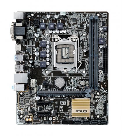 Asus 90MB0N00-M0EAY0 | H110M-D D3 Socket LGA1151 Intel H110 Chipset Micro-ATX System Board (Motherboard)