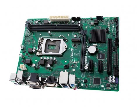 Asus 90MB0W60-M0AAYC | Prime H310M-C/CSM Intel Chipset Socket H4 LGA-1151 Desktop System Board (Motherboard)