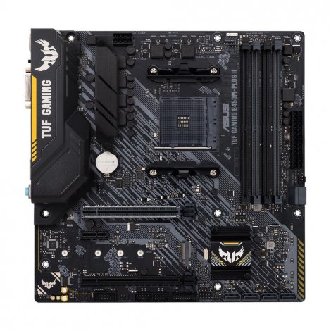 Asus 90MB1620-M0EAY0 | TUF Gaming B450M-Plus II Socket AM4 AMD B450 Chipset Micro-ATX System Board (Motherboard) Supports Athlon/Ryzen DDR4 4x DIMM