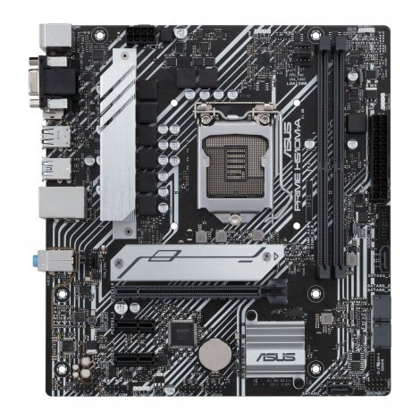 Asus 90MB17C0-M0EAY0 | PRIME H510M-A Socket LGA1200 Intel H510 Chipset Micro-ATX System Board (Motherboard) Supports Core/Pentium/Celeron DDR4 2x DIMM
