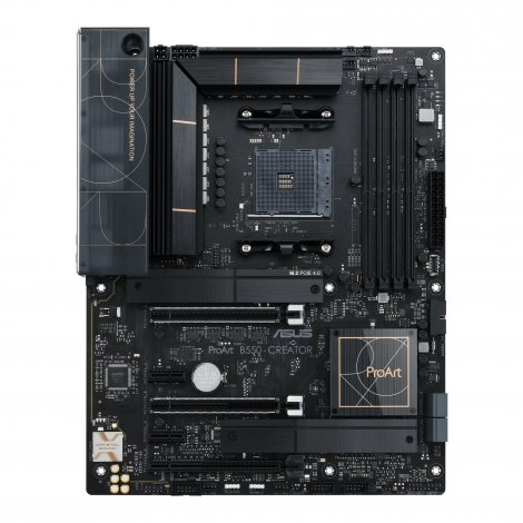 Asus 90MB17L0-M0EAY0 | ProArt B550-CREATOR Socket AM4 AMD B550 Chipset ATX System Board (Motherboard) Supports Ryzen 5000/3000 Series DDR4 4x DIMM
