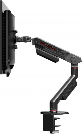 Asus AAS01 | ROG Ergonomic Pivot Swivel Height Fully Adjustable Monitor Arm with Cable Management